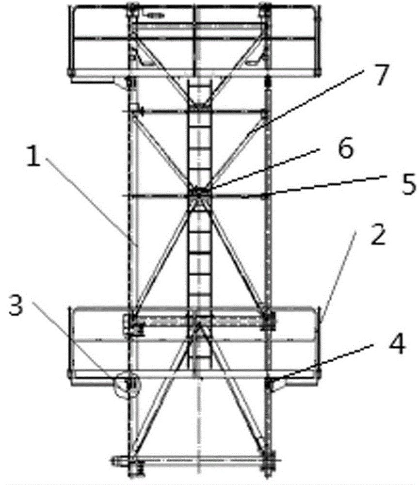 cn210001479u_一种用于塔式起重机的套架操作平台的安装连接件有效