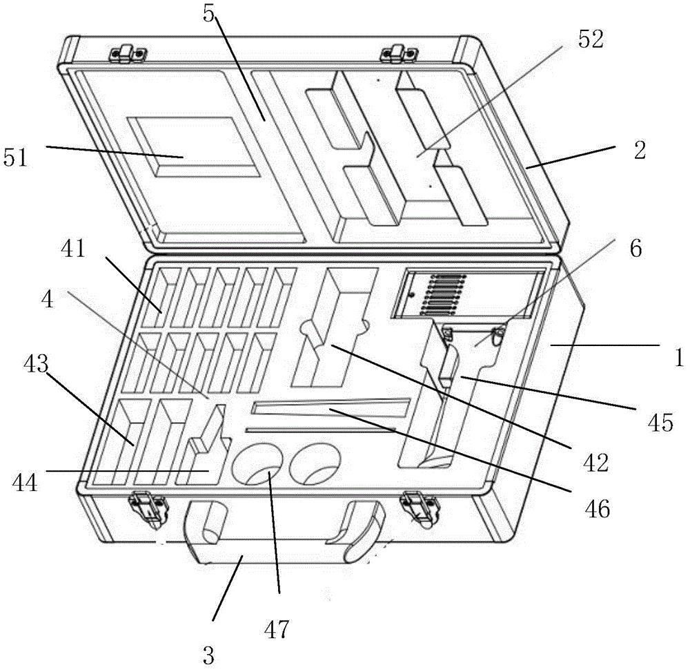 一种木器漆面修复工具箱