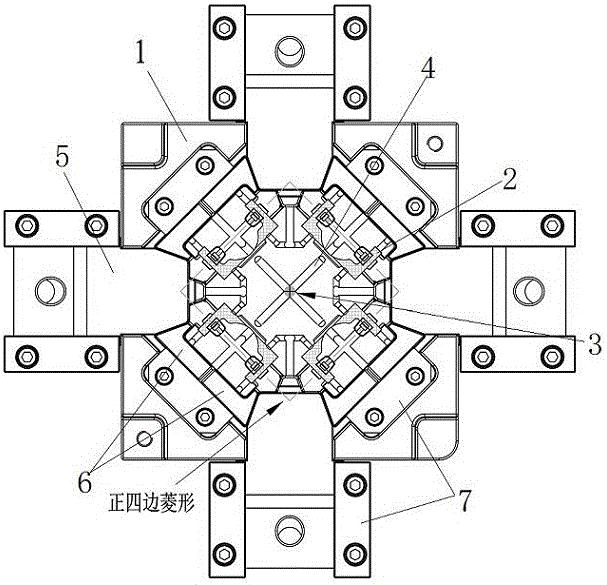 cn210026104u_两端倒扣塑件注塑模具一出四结构有效