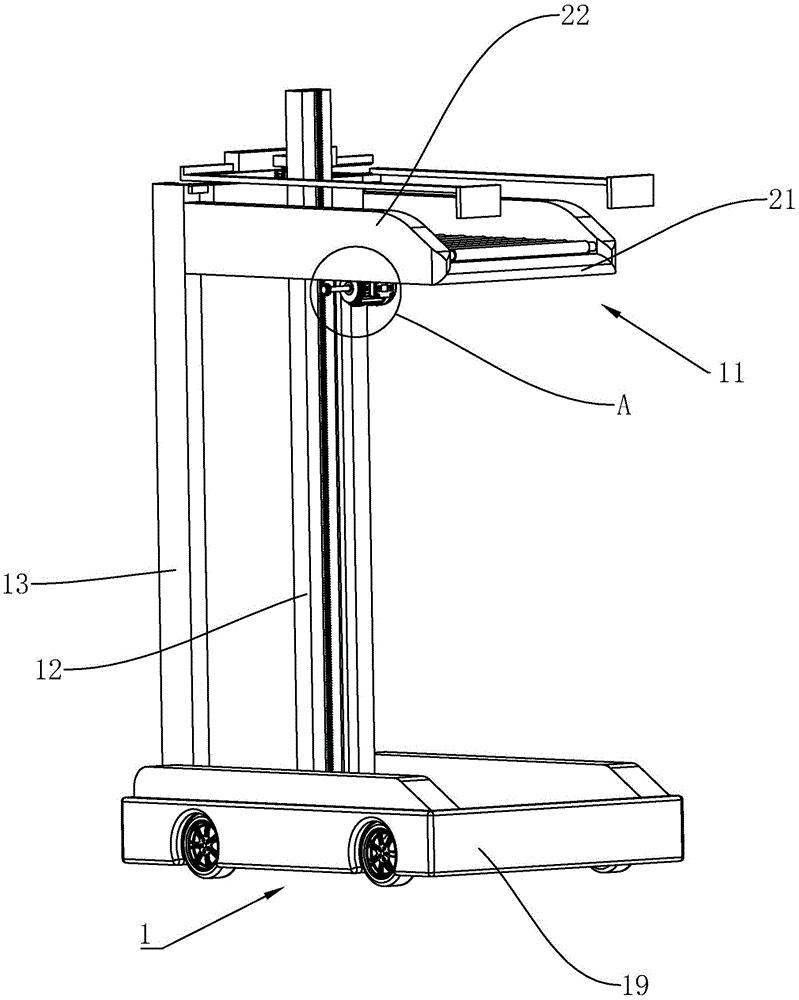 cn210028824u_一种立体仓库升降机有效