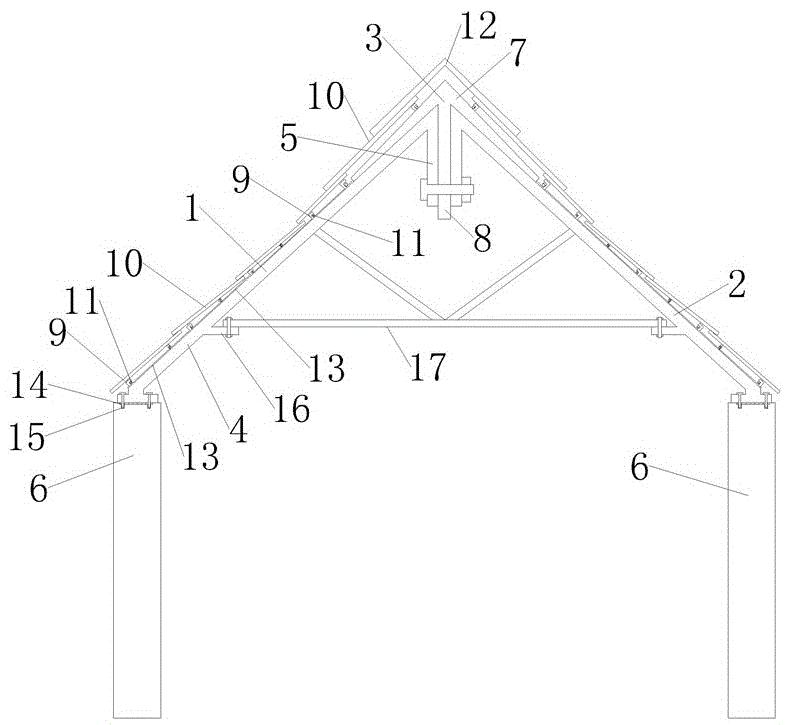 建築物坡屋頂構造