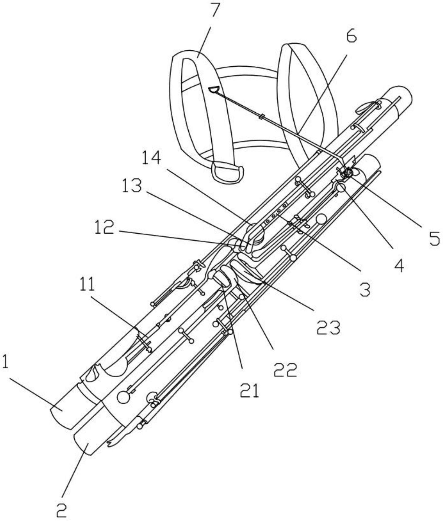 cn210223531u_一种带有卸力装置的巴松乐器有效