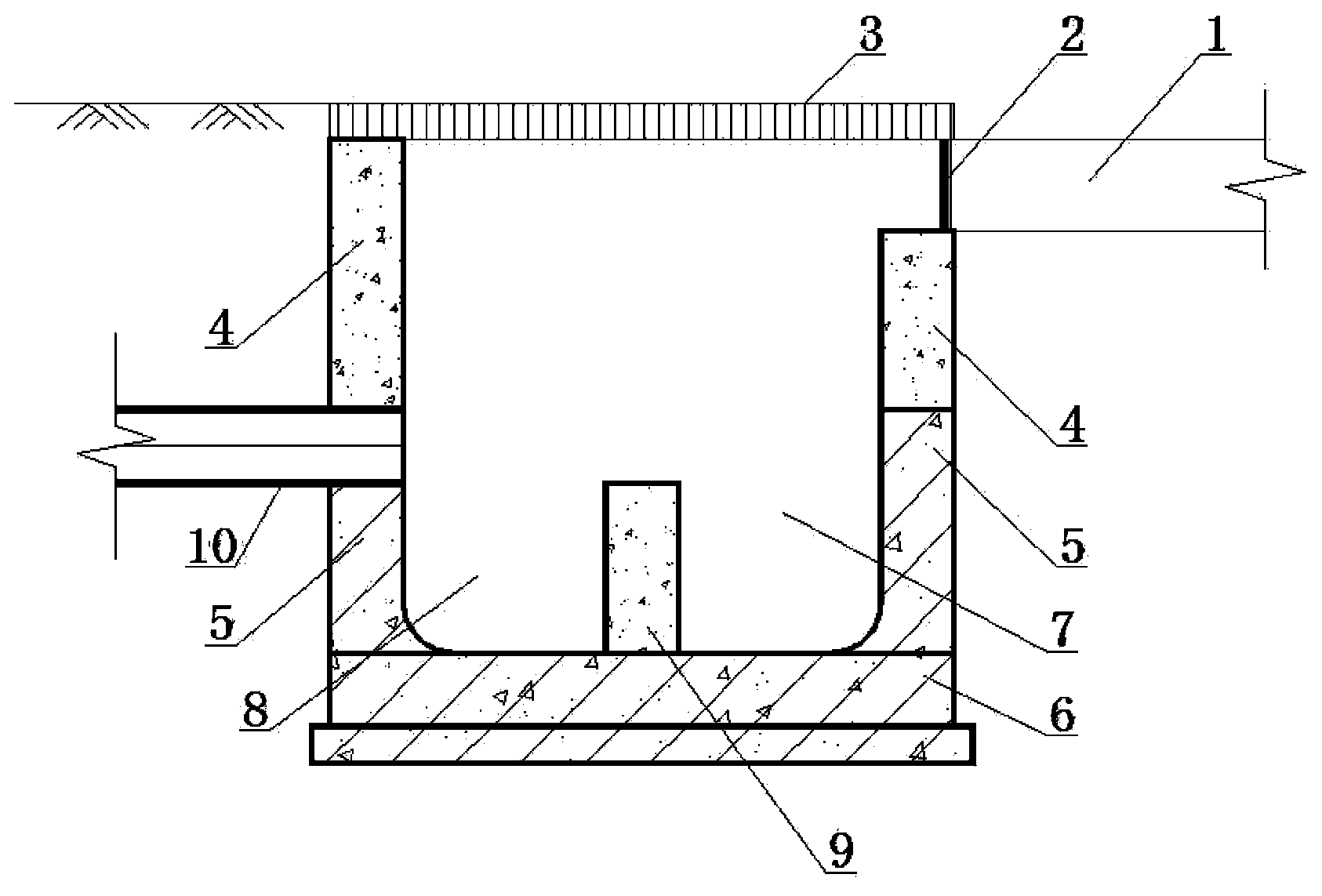 一种用于海绵城市的雨水沉砂井