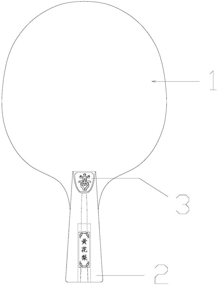 cn210278164u_一种新型乒乓球拍有效