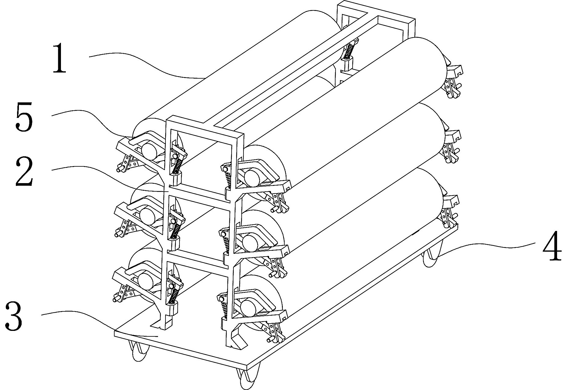 cn210310433u_太阳膜卷运输装置