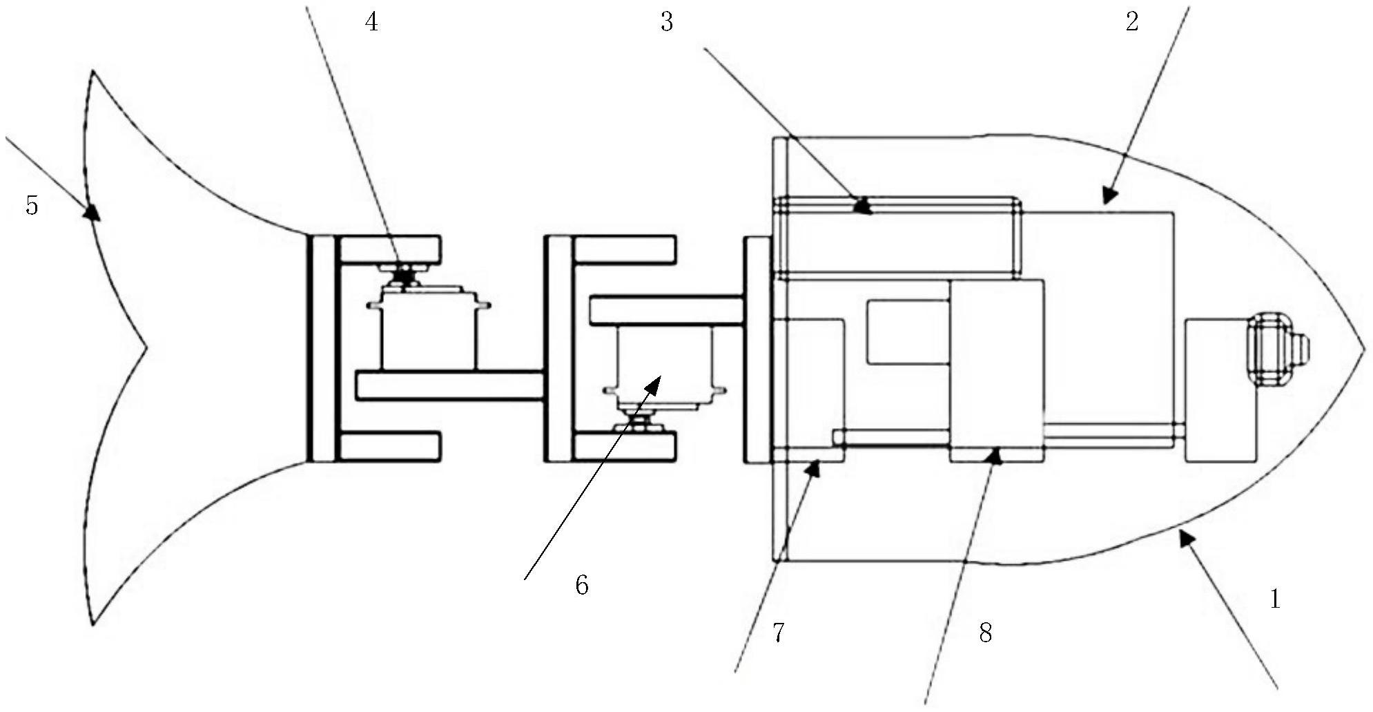 仿生机械鱼结构简图图片