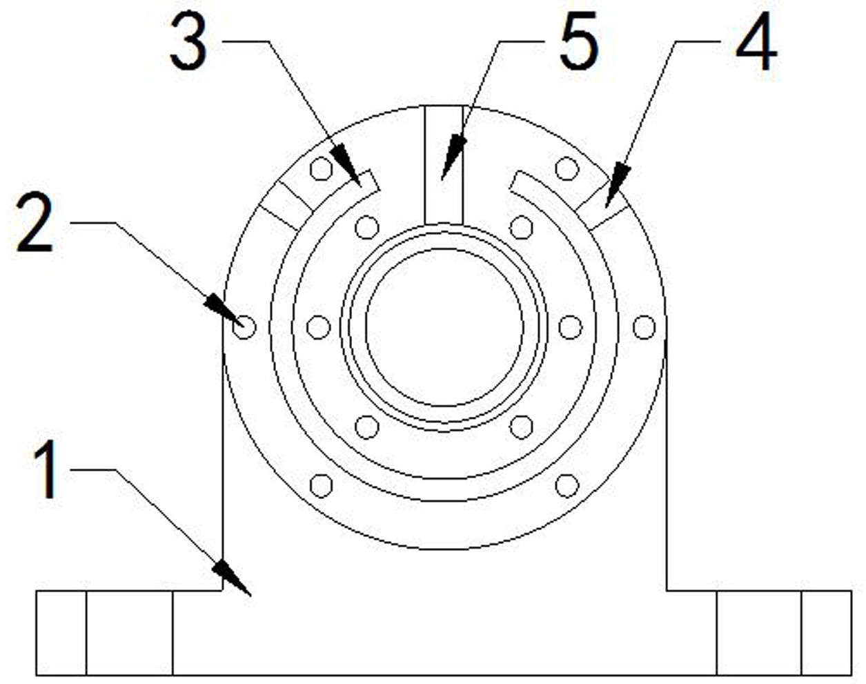一种水冷轴承座