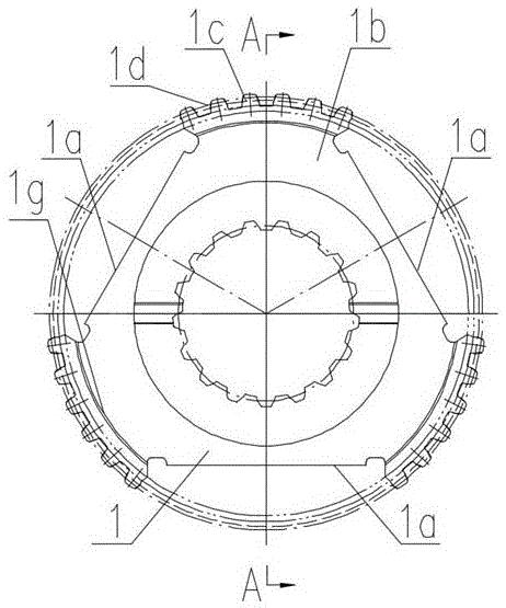 cn210450340u_一种冷挤压齿部凸台的装置有效