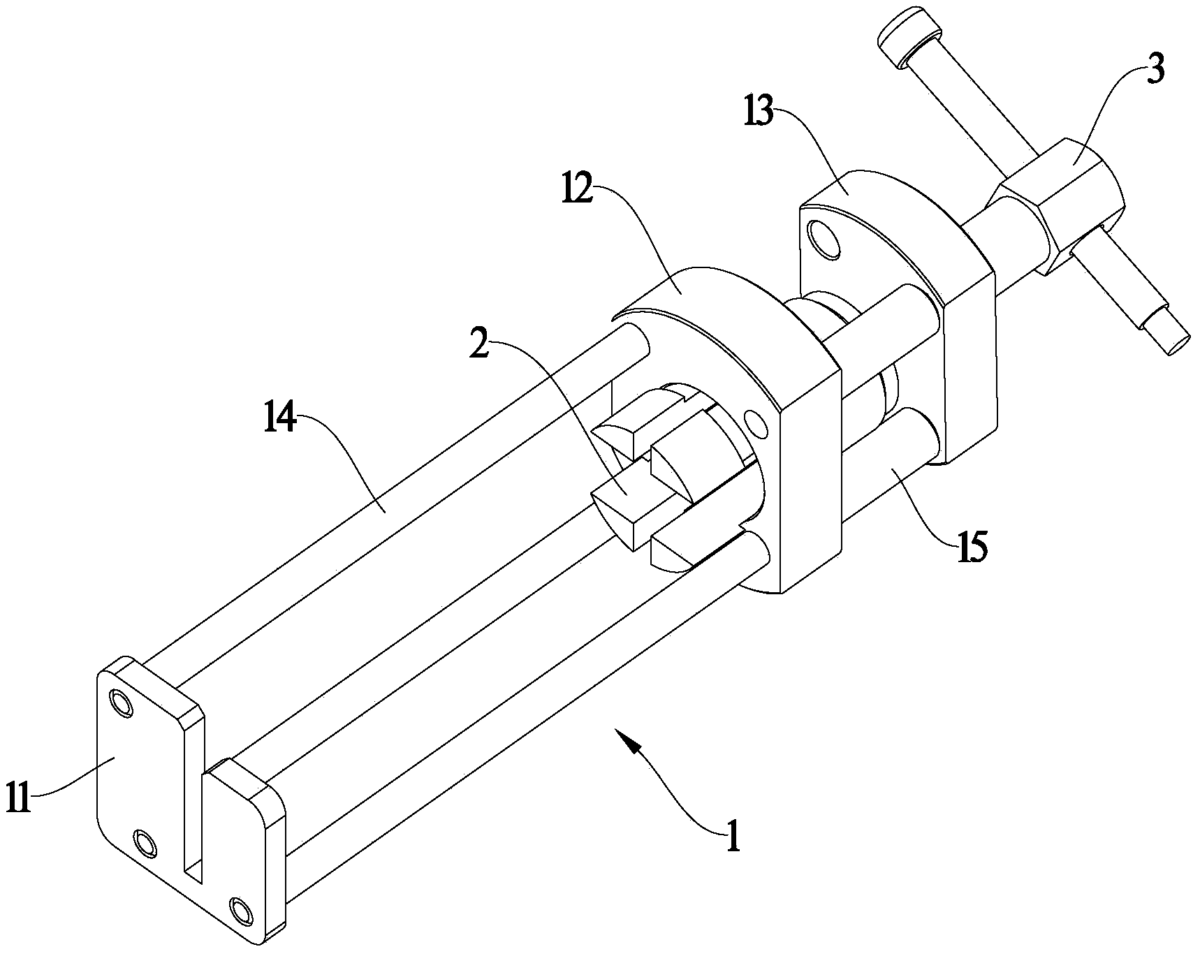 一种高压开关操动机构弹簧压缩装置