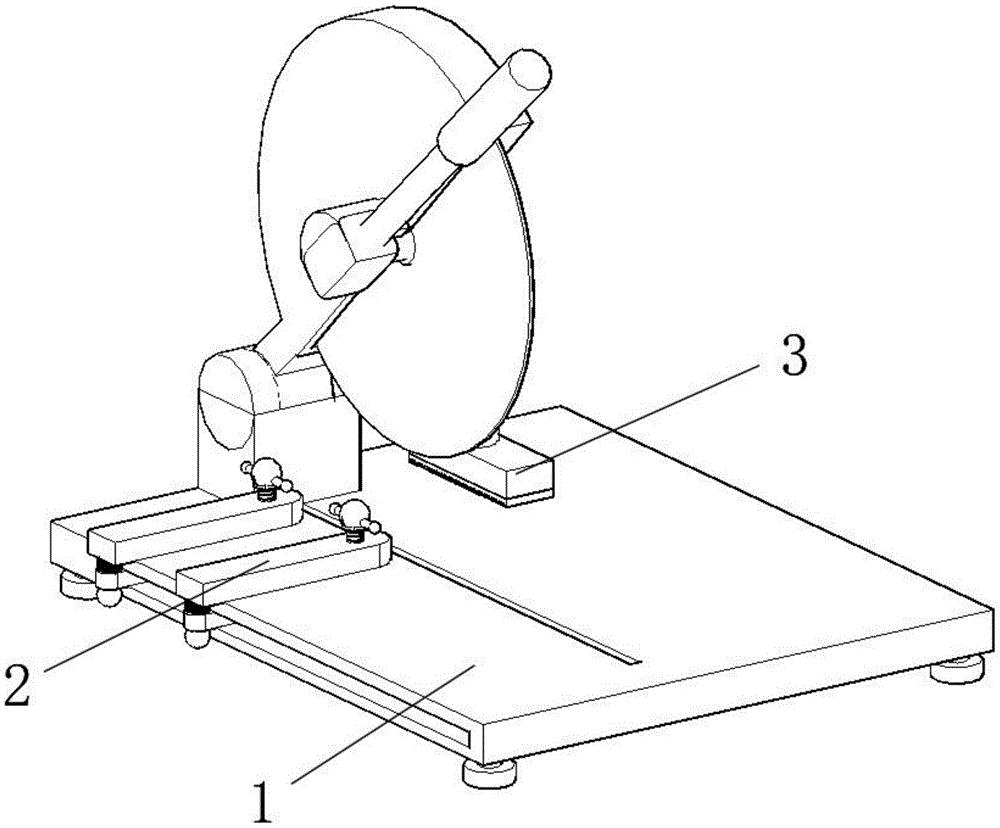 cn210475725u_一种便于固定铝材的铝材切割机有效
