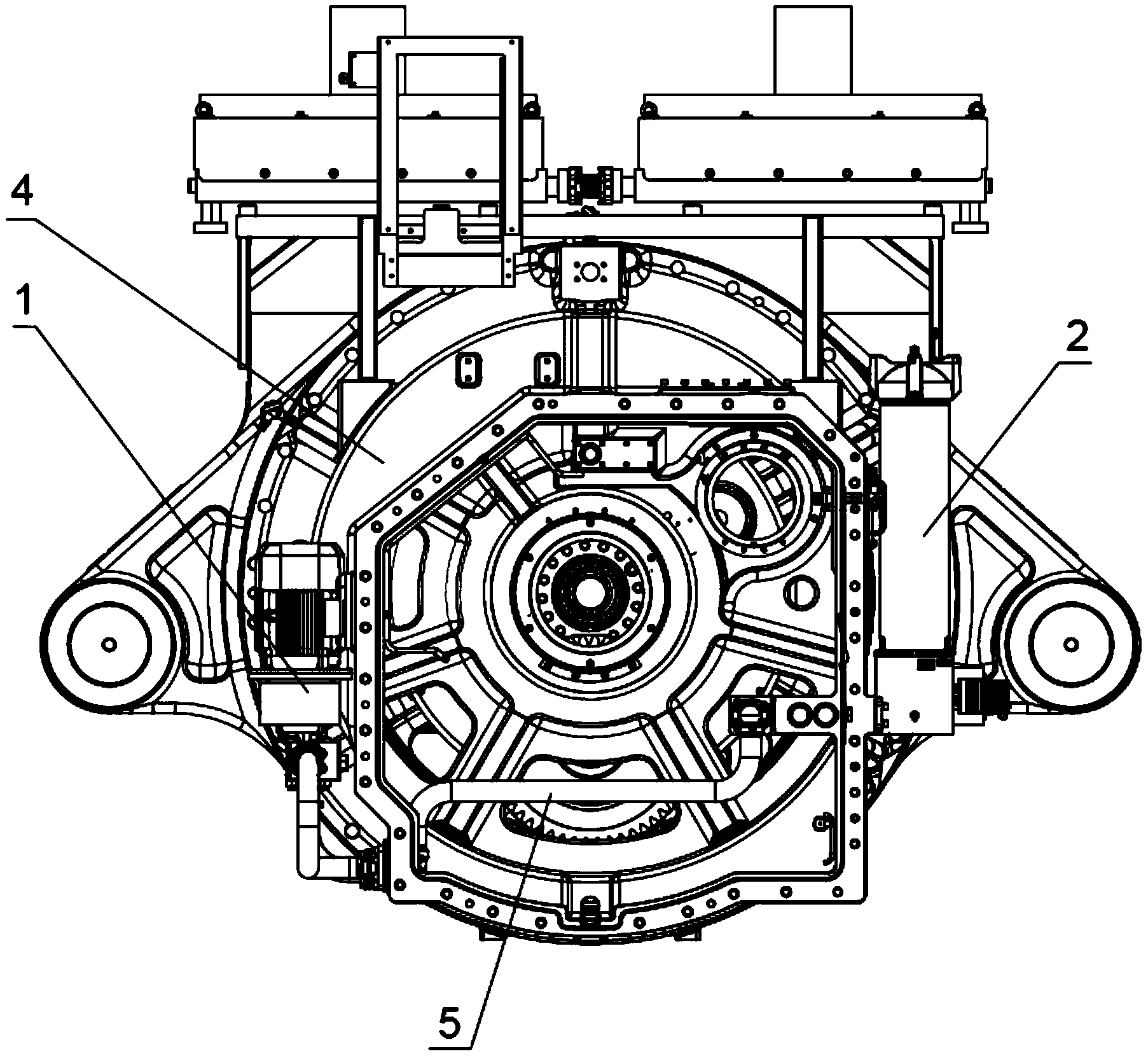 齿轮箱内部结构图图片