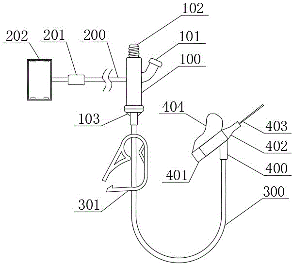 cn210542693u_一种防止输液刺激的静脉留置针有效