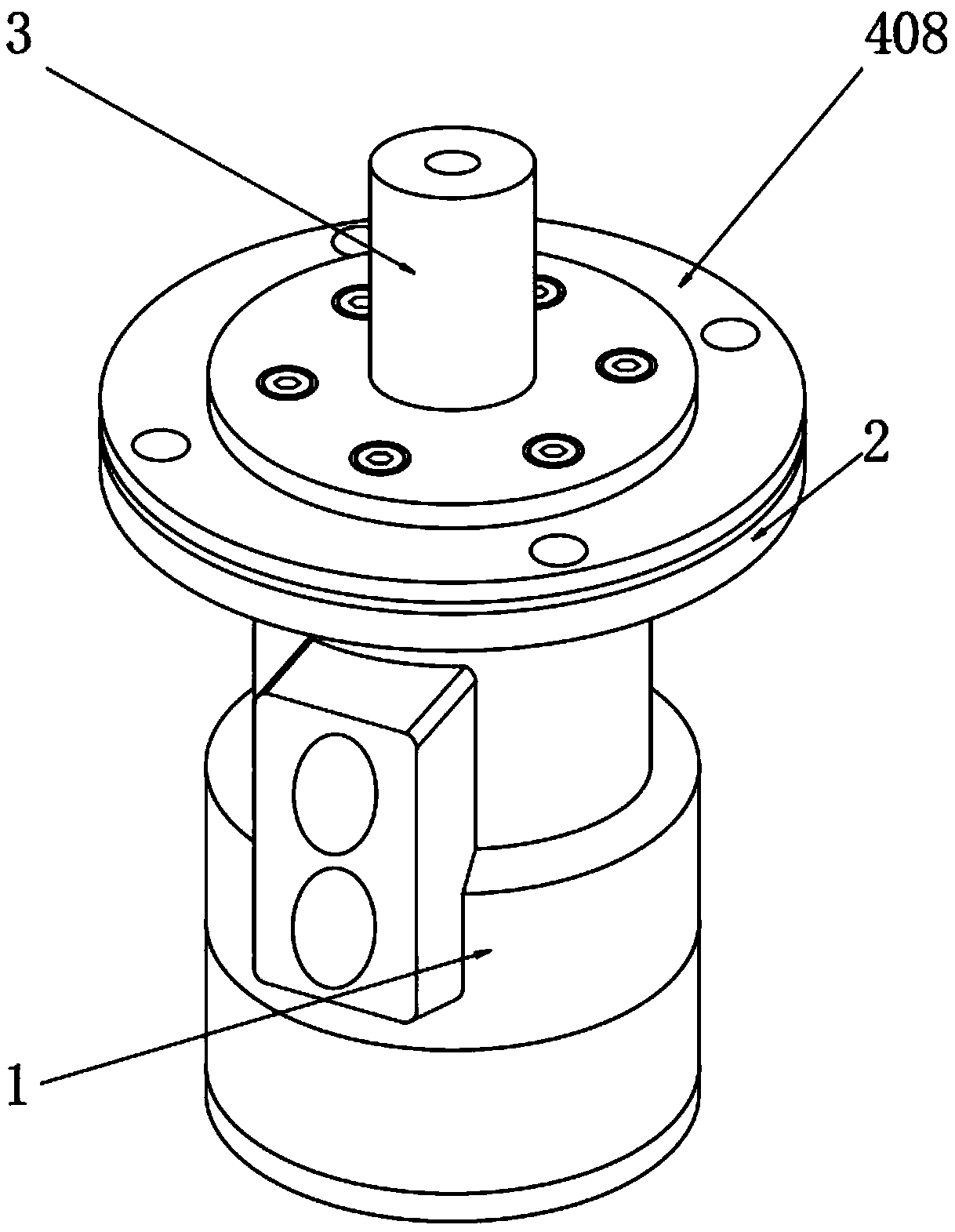 稳定型的便捷式安装液压马达