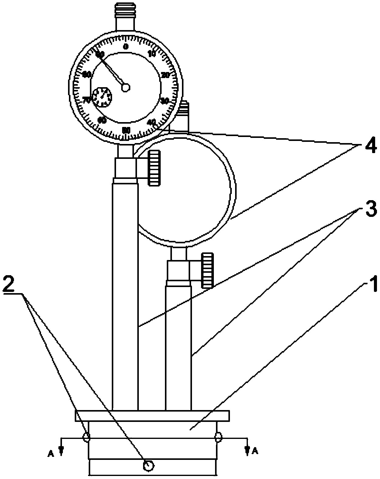 一种测量台阶孔精度的塞规