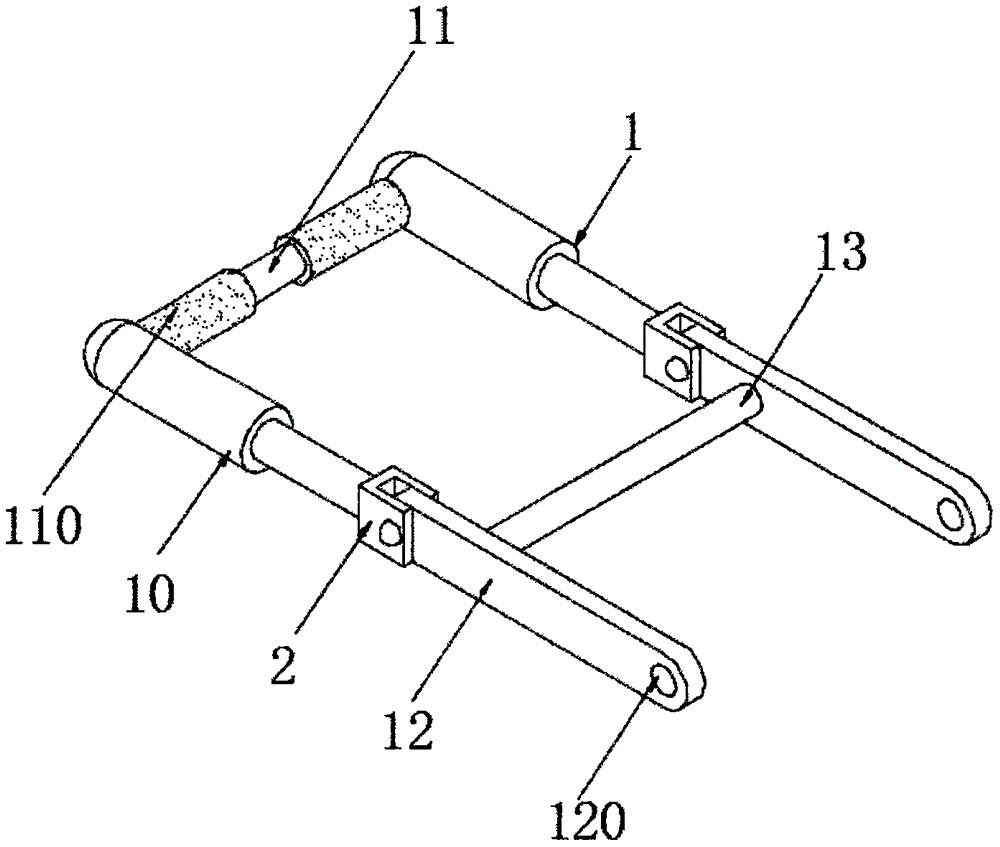 cn210653275u_一种婴儿推车的伸缩式手把结构有效