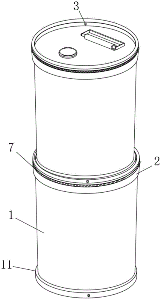cn210654152u_一种可叠放的工业金属罐有效