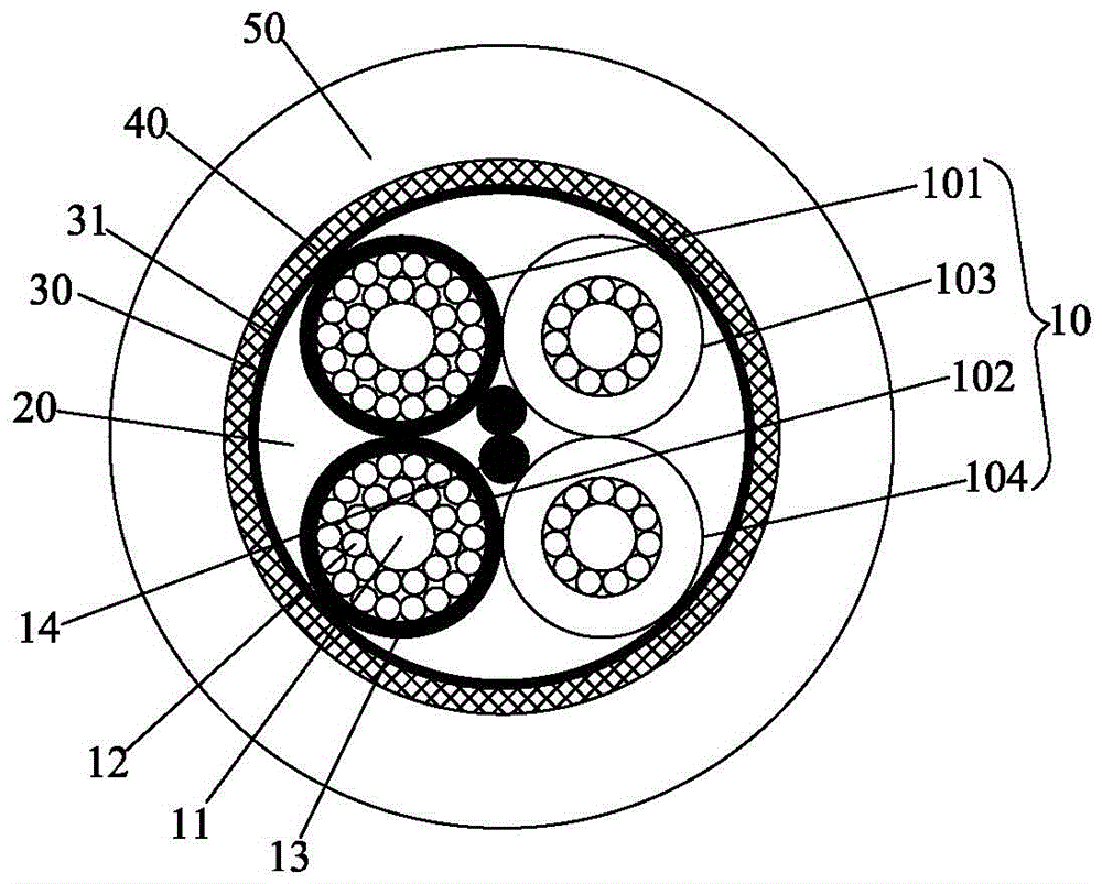 一种薄壁导电屏蔽线材
