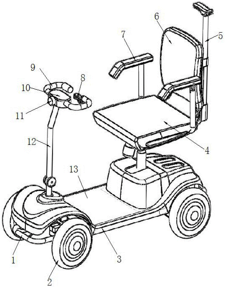 一种老年代步车