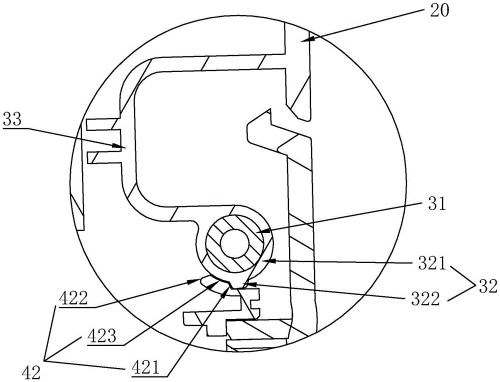 cn210749046u_一种扫地机器人的翻盖结构有效