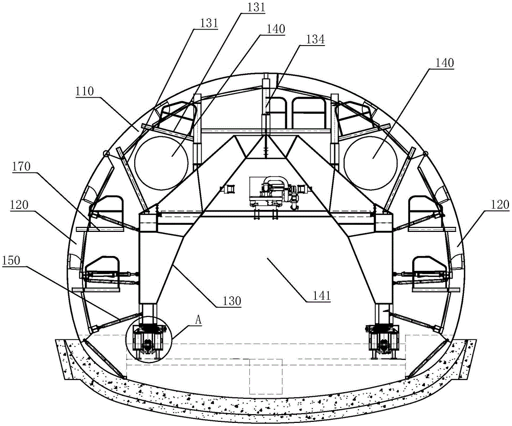 cn210919075u_一种全自动二衬注浆台车有效