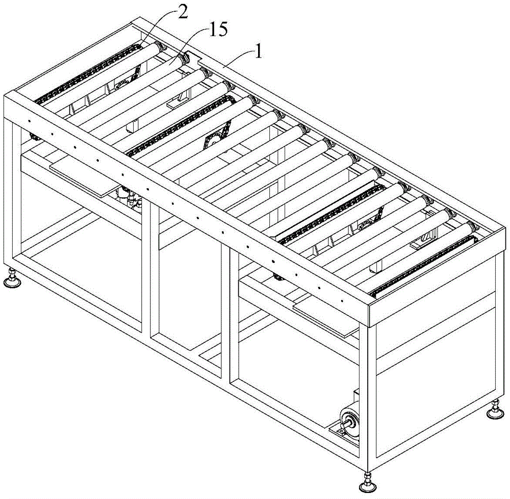 cn210943766u_一种具有转向功能的滚筒式传送带有效