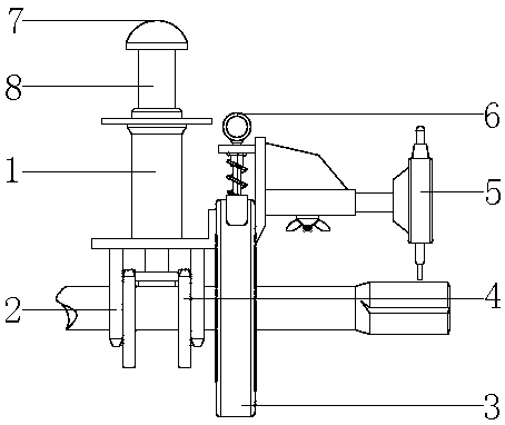 深孔钻镗床浮动镗刀块的对刀装置