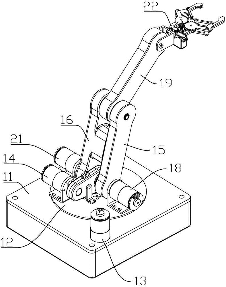 cn211053737u_一种四轴机械臂有效