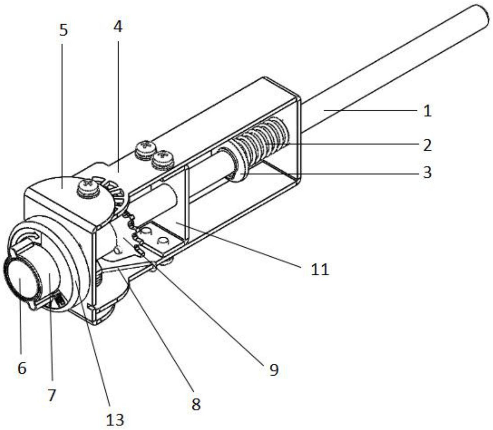 cn211125479u_一种用于高压开关柜中的紧急分闸机构有效