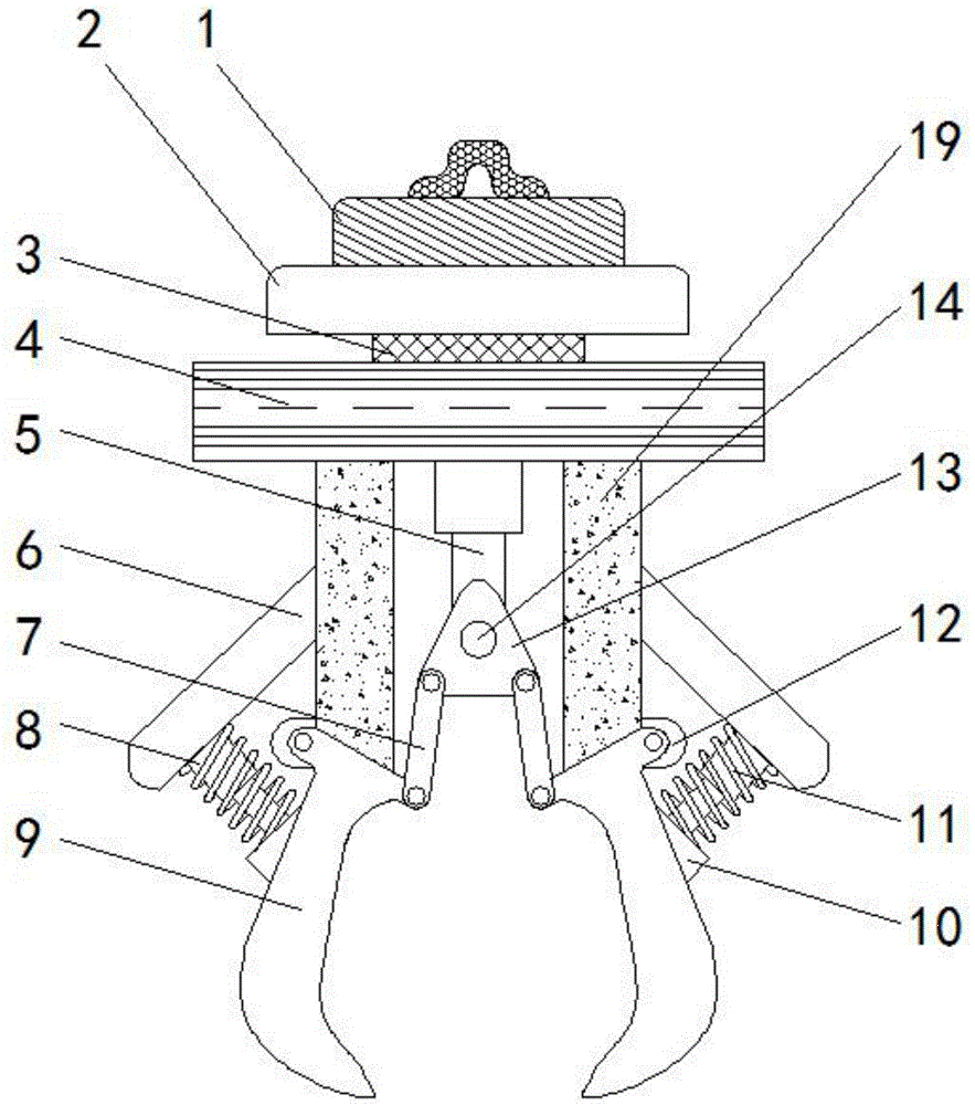 一种冶金用夹持机构