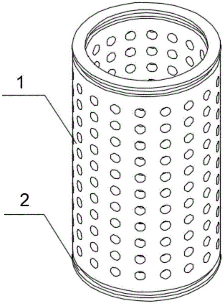 一种便于拆装的筛管结构