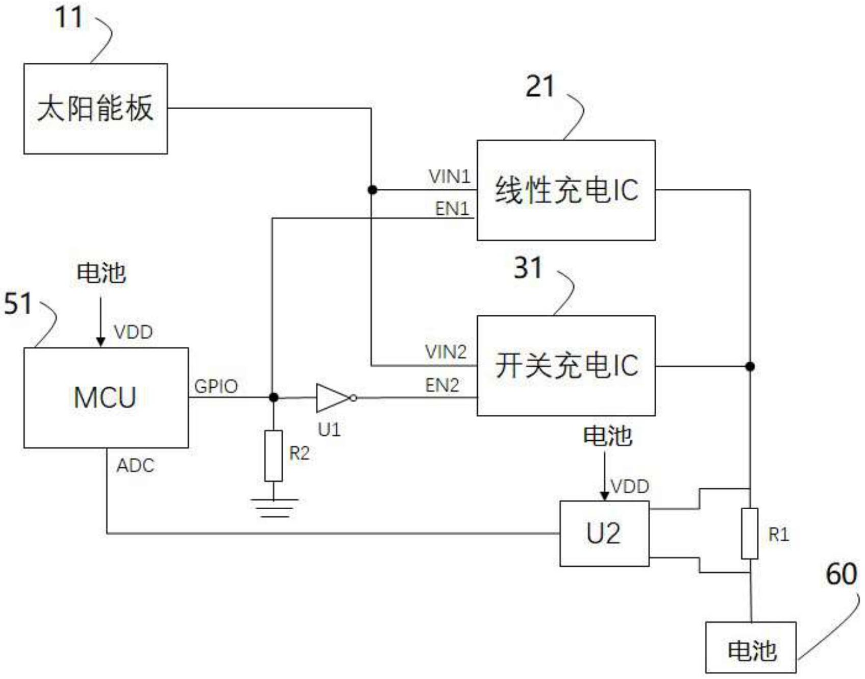 一種電池充電裝置太陽能充電器及共享車輛