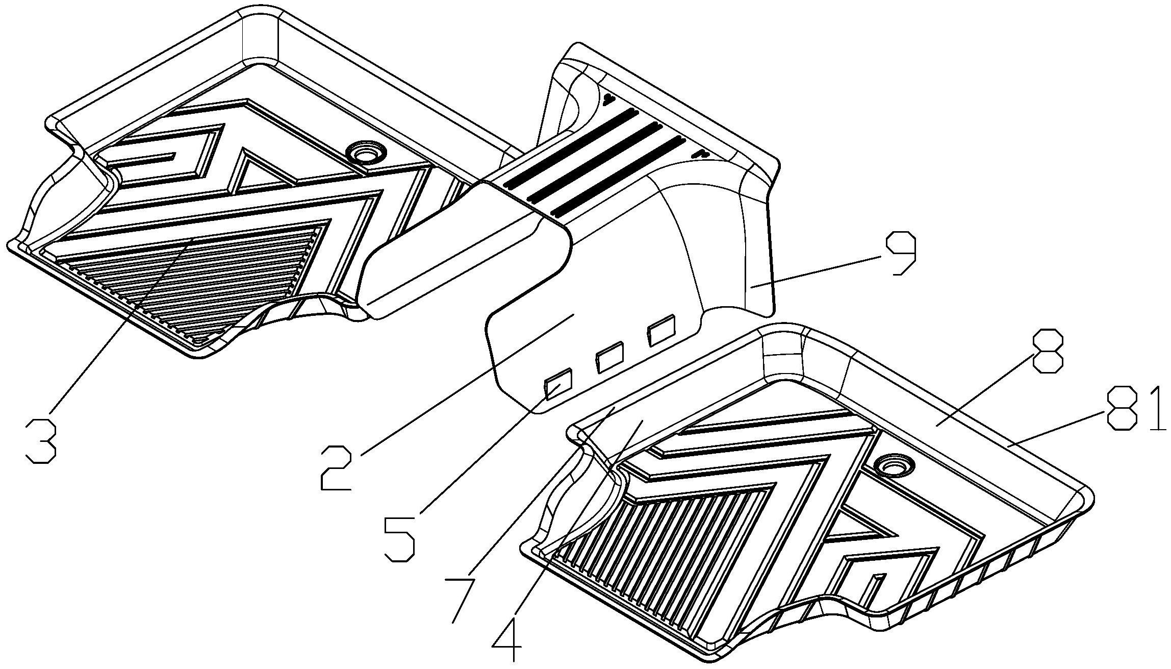 cn211468249u_汽车后排座脚垫有效