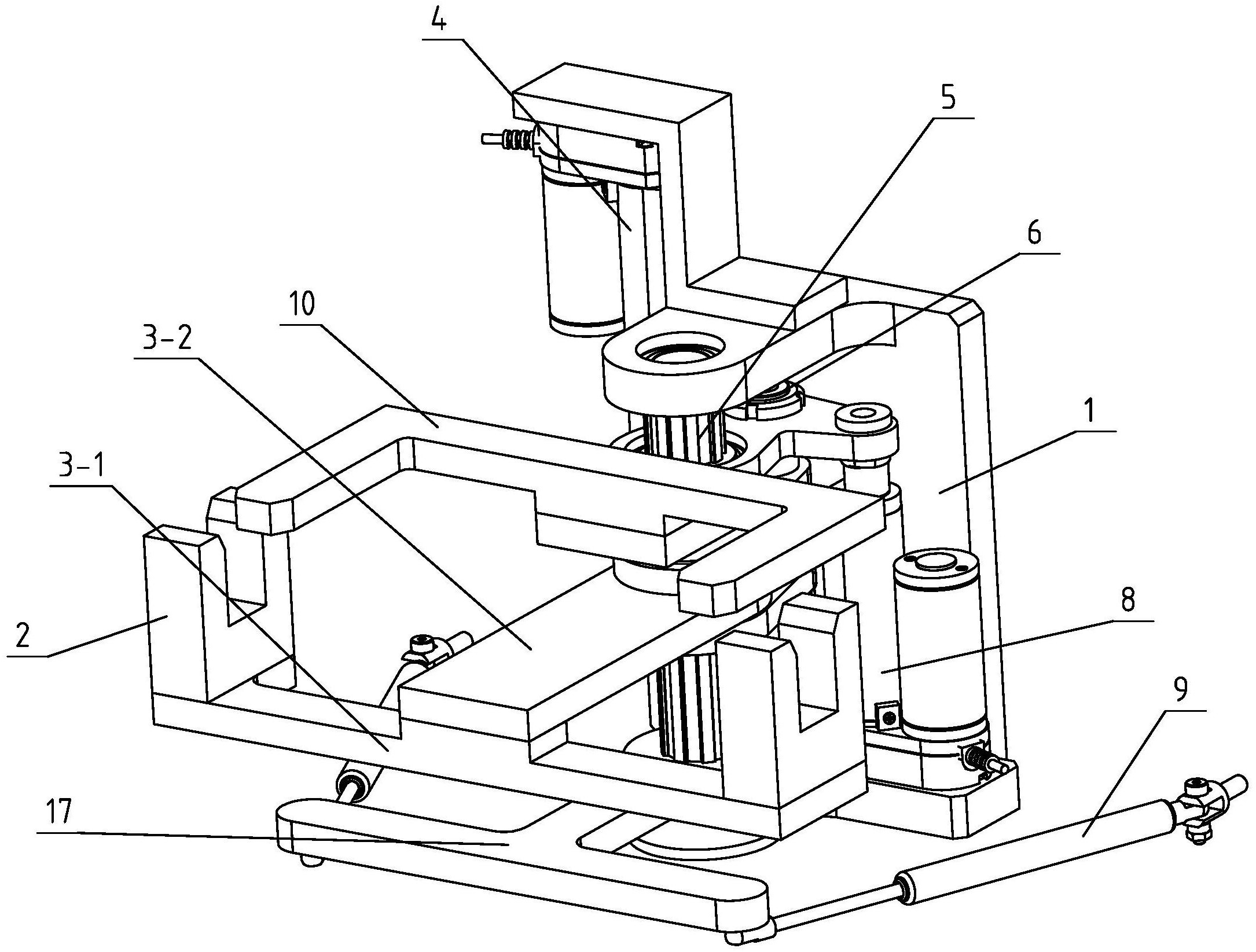 agv用推车自动牵引装置
