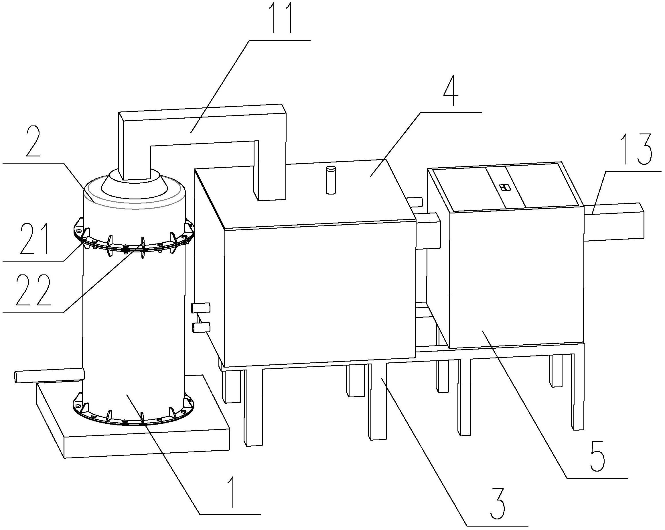 一种回转炉结构