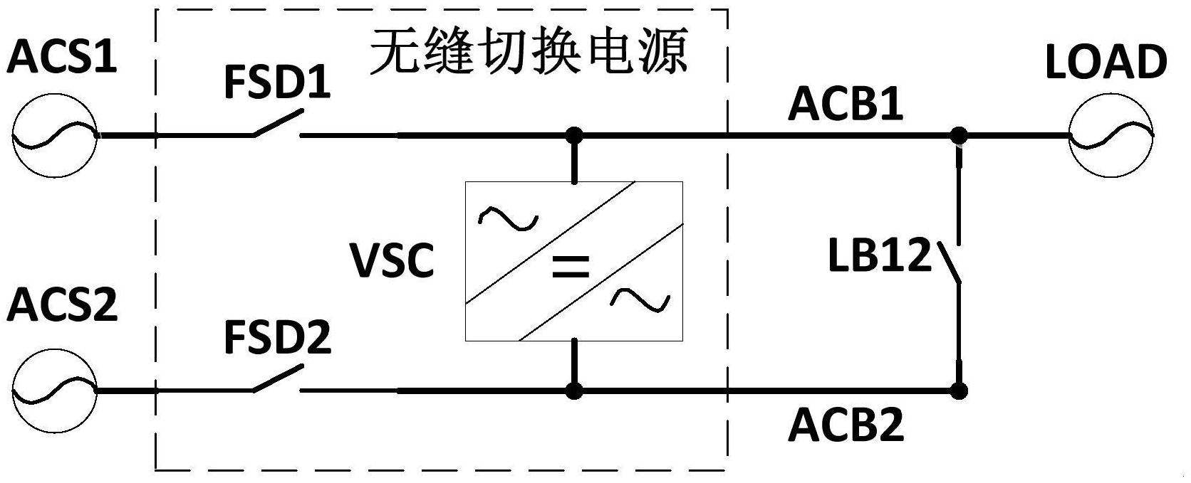 基於背靠背電壓源變流器的無縫切換電源