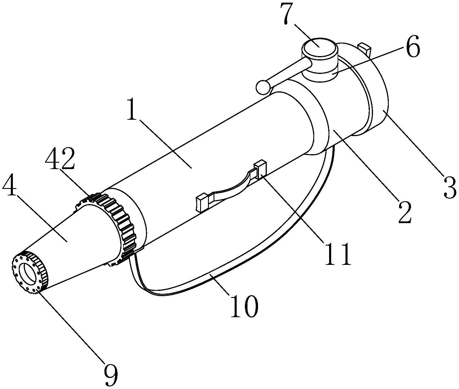 一种方便调节出水量大小的消防水枪