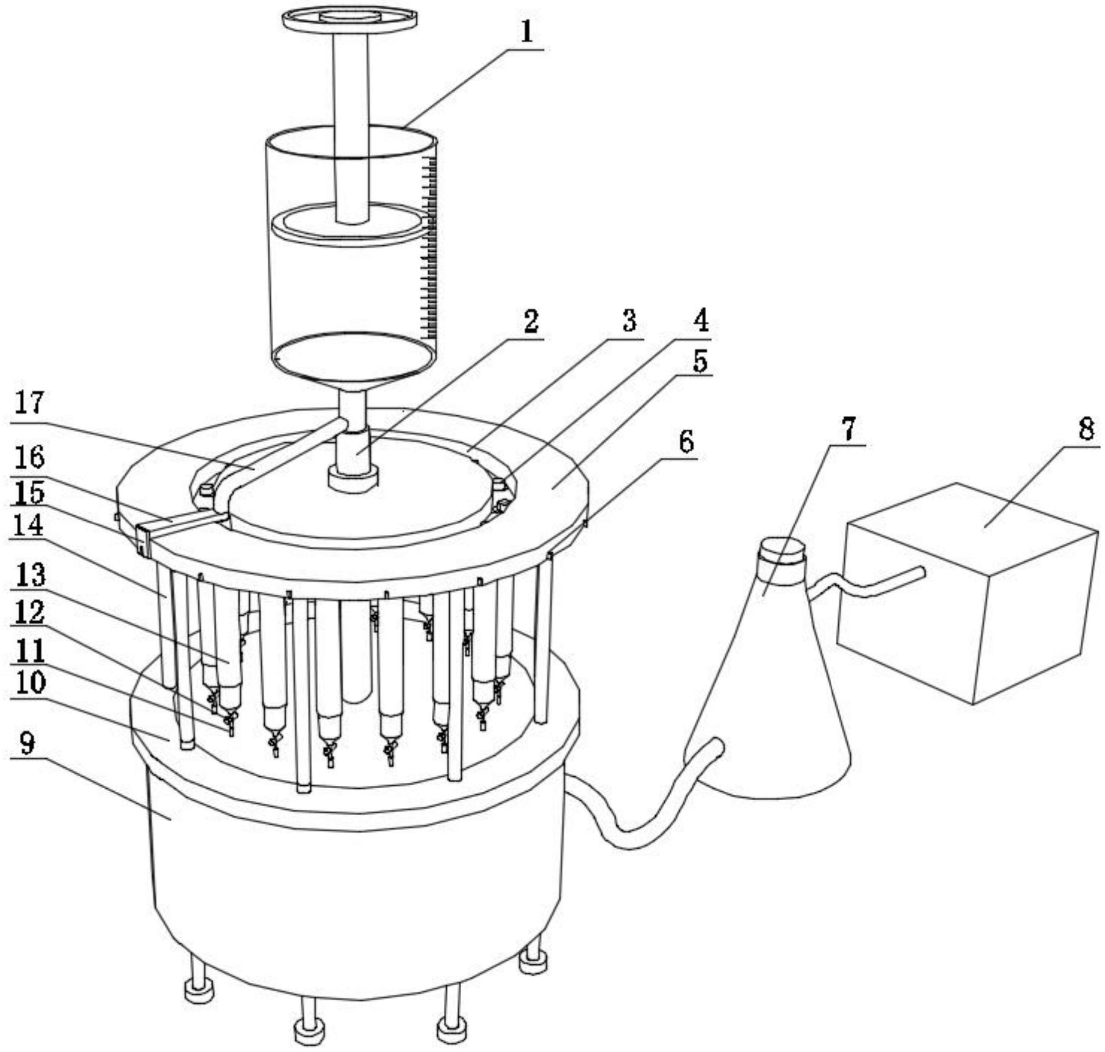 cn211585319u_一种有机物固相萃取组合装置