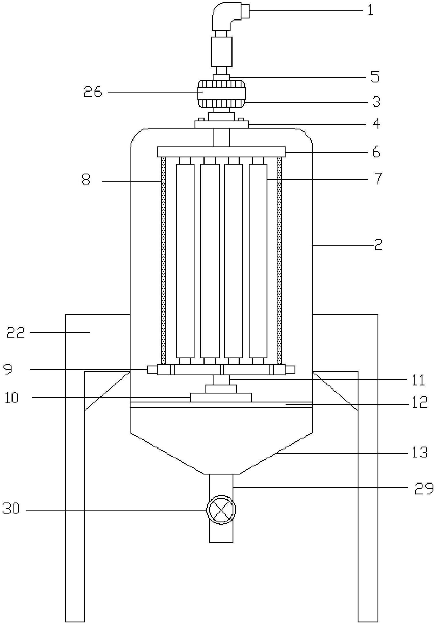 一种可防止堵塞的熔体过滤器滤芯