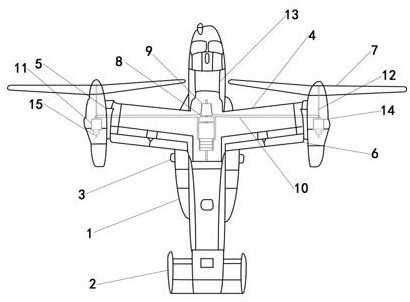 倾转旋翼机画法图片