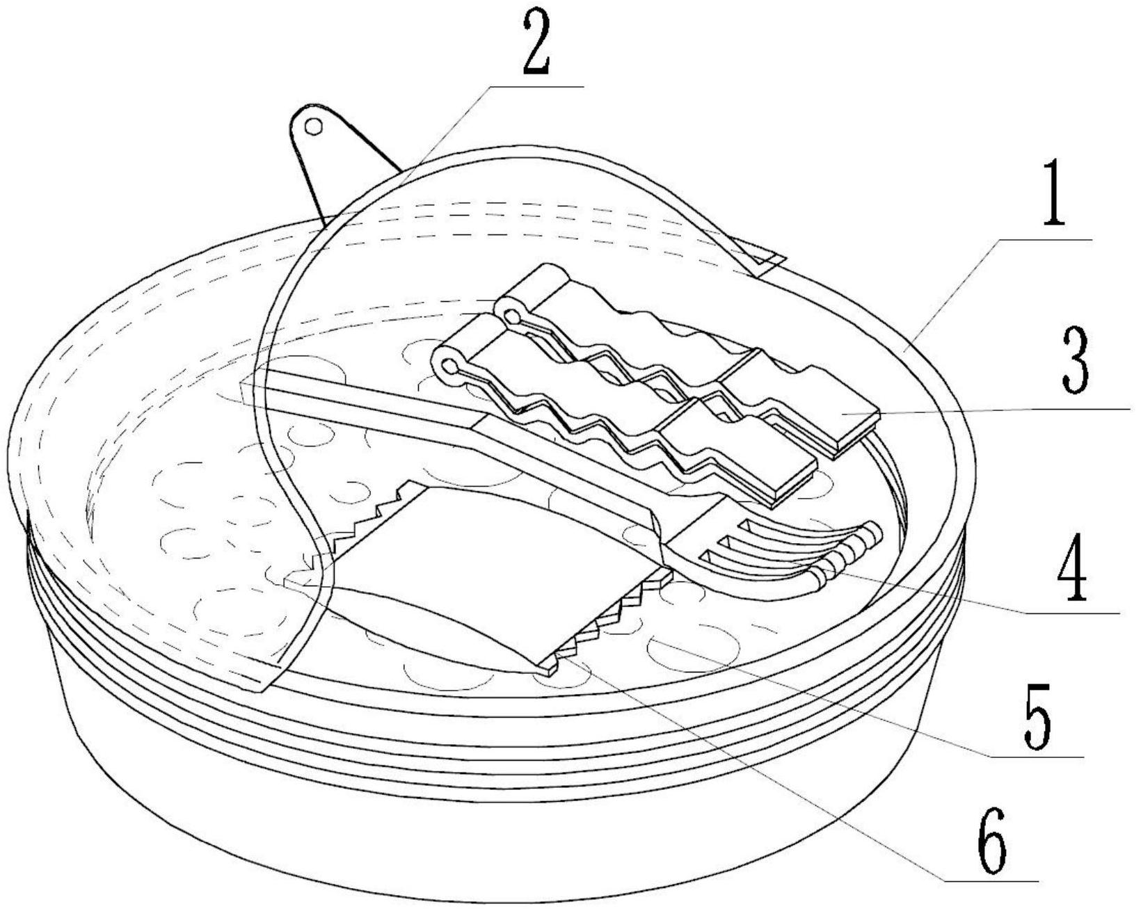 一种可伸缩泡面桶