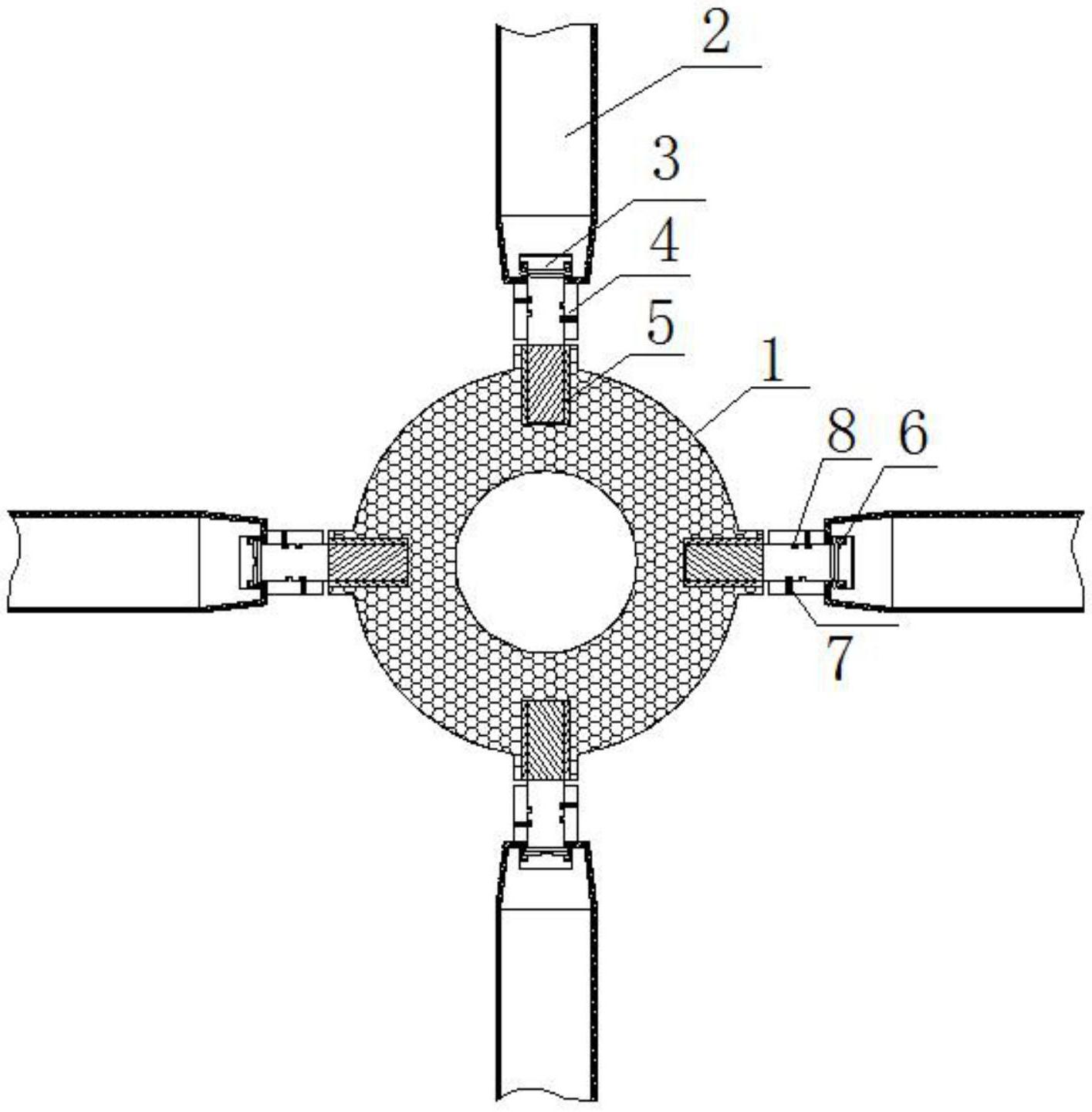 cn211597068u_一种可调式螺栓球网架结构