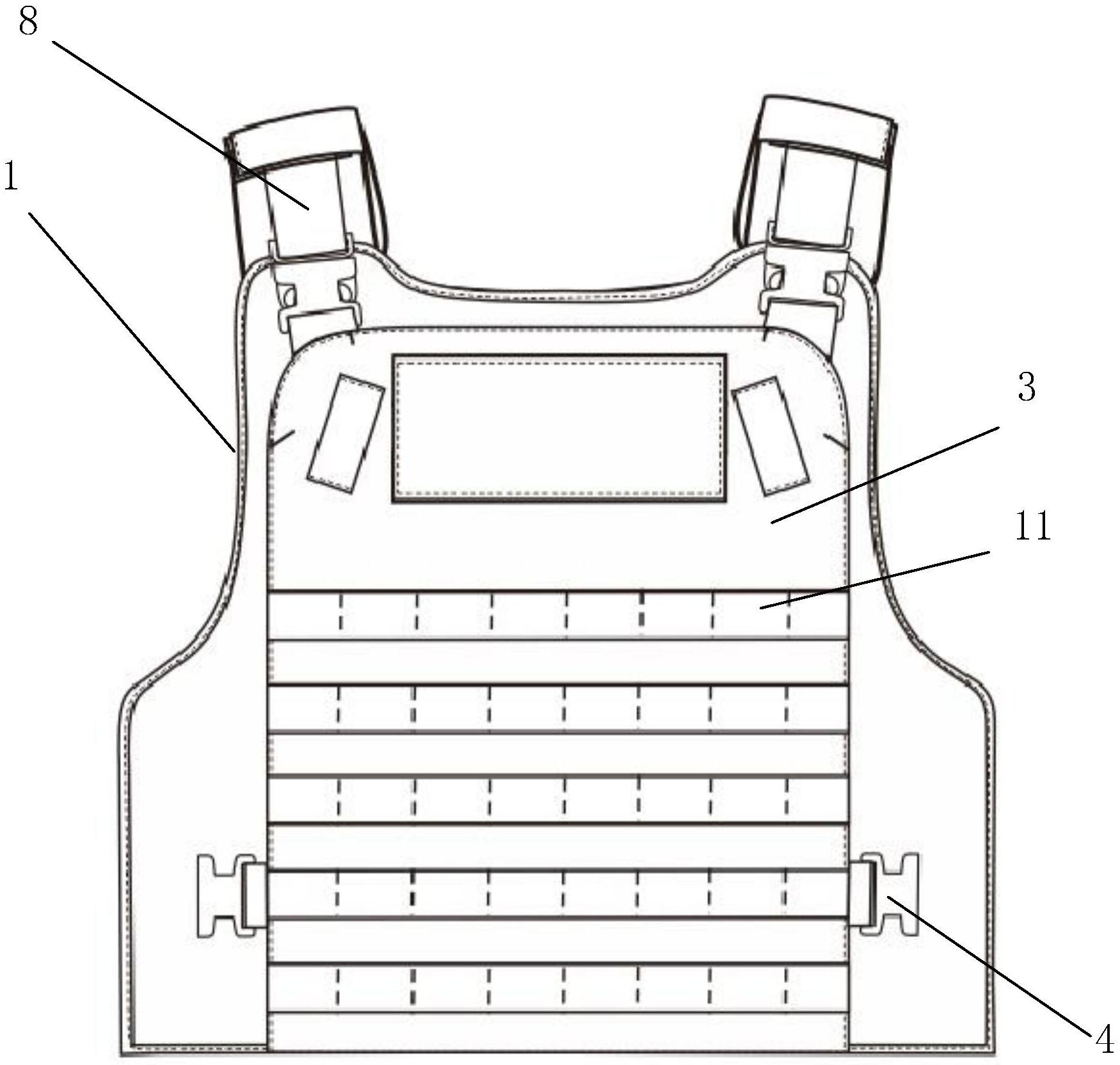 cn211601734u_一种快穿快脱战术防弹衣