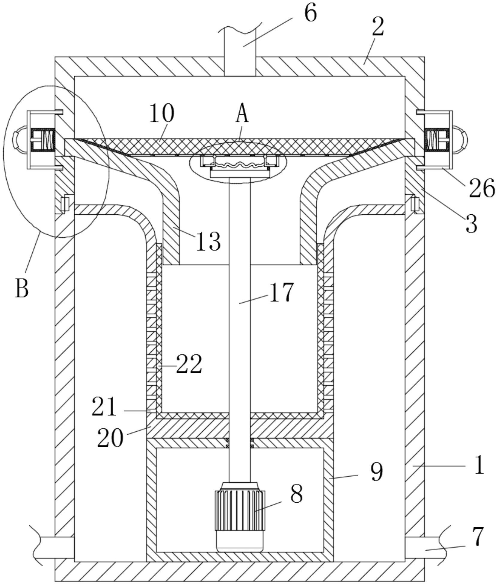 一种油水分离器用防堵塞装置