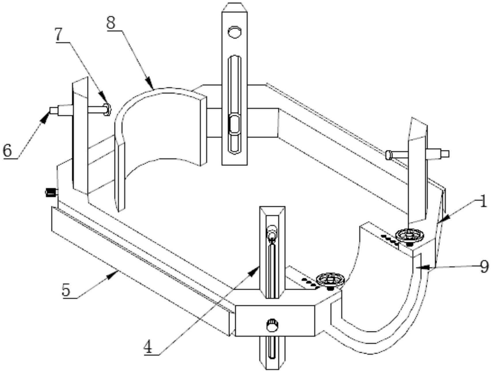 cn211659091u_一种伽玛刀治疗定位头架