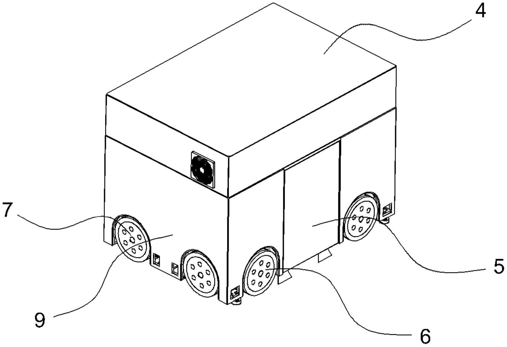 cn211686794u_一种四向驱动的穿梭智能车及立体仓库