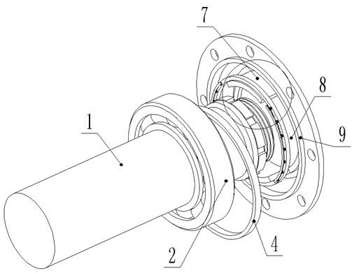 轴承甩油环的结构图图片