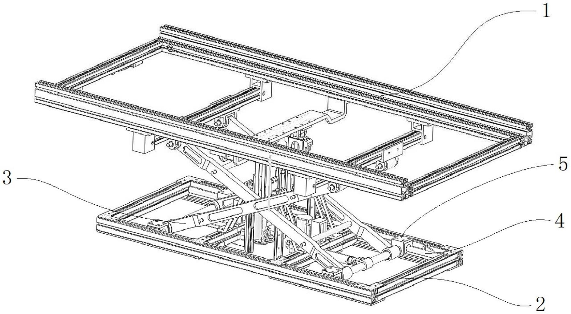 cn211723836u_一种便于调节高度和倾斜度的升降机构及具有其的医疗床