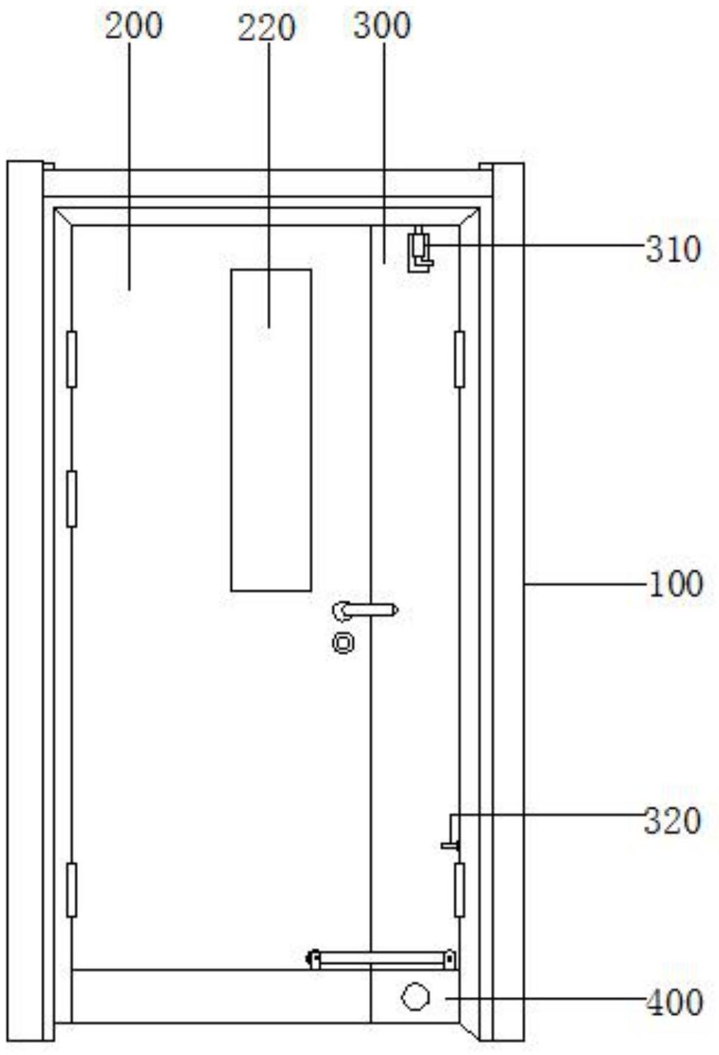 一种安全性强的子母门