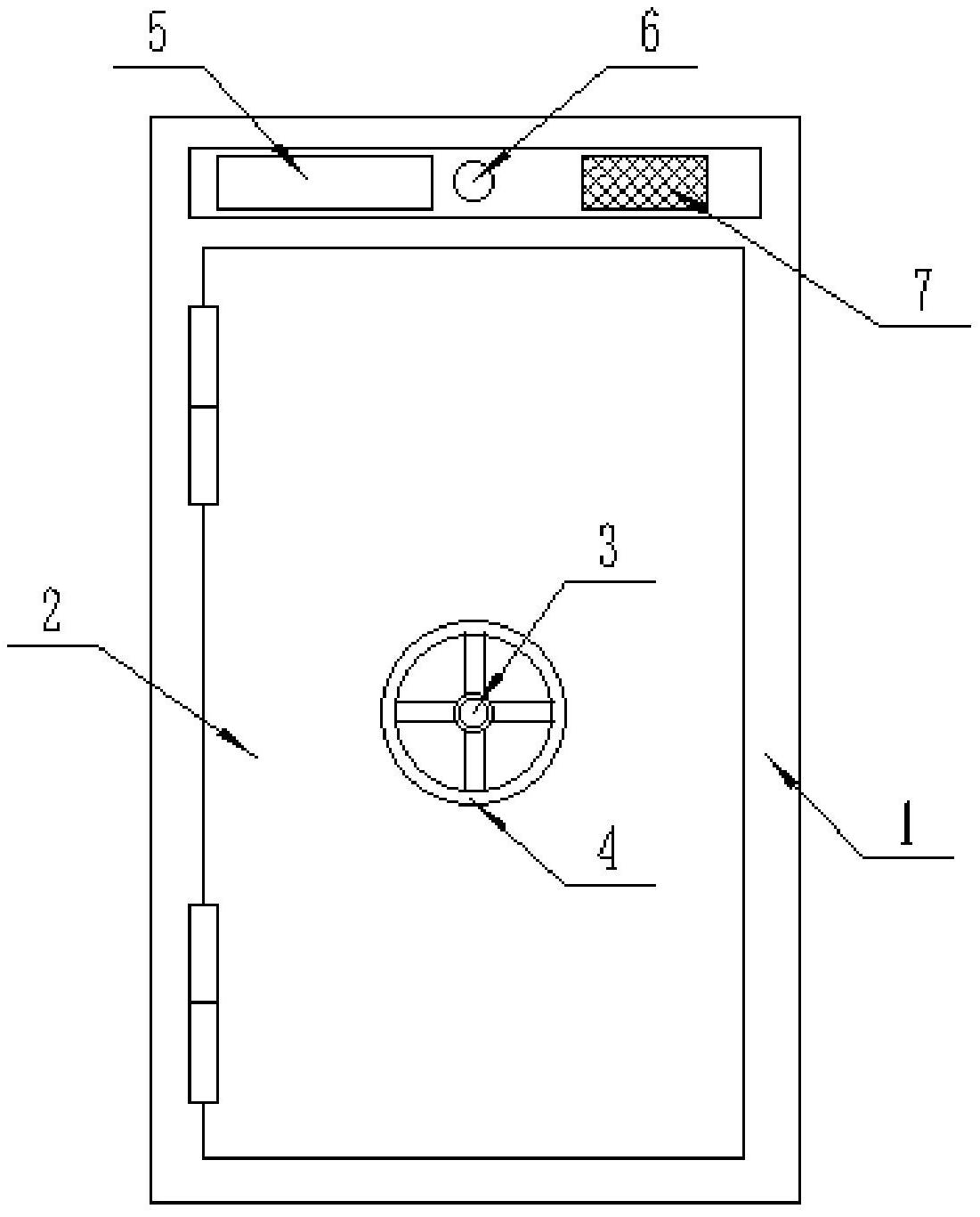 cn211736939u_一种人防工程具有警报功能防爆破门