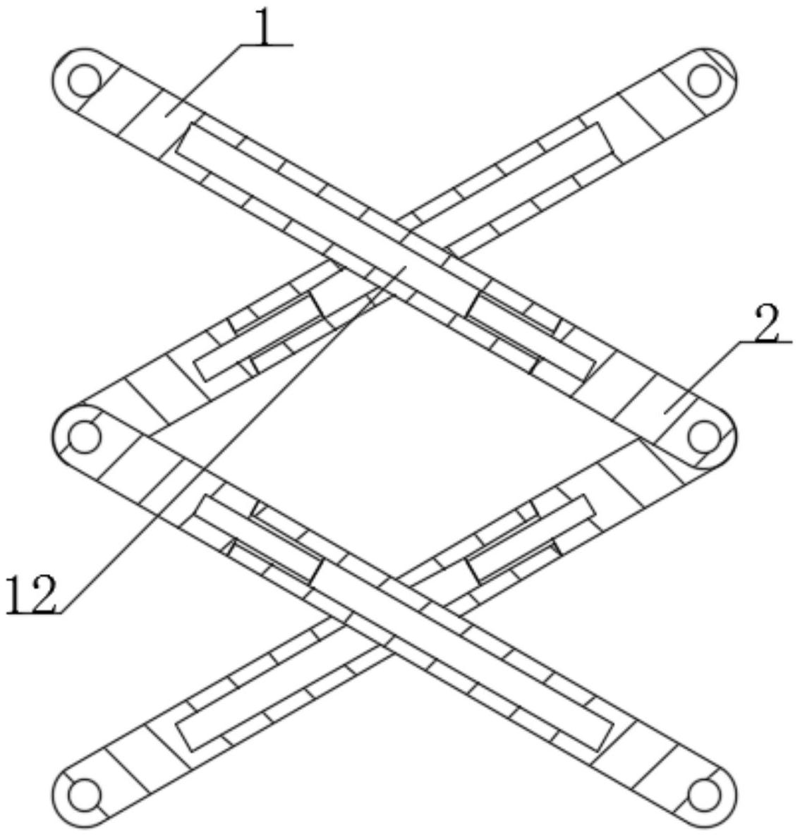 一种高效双剪叉机构